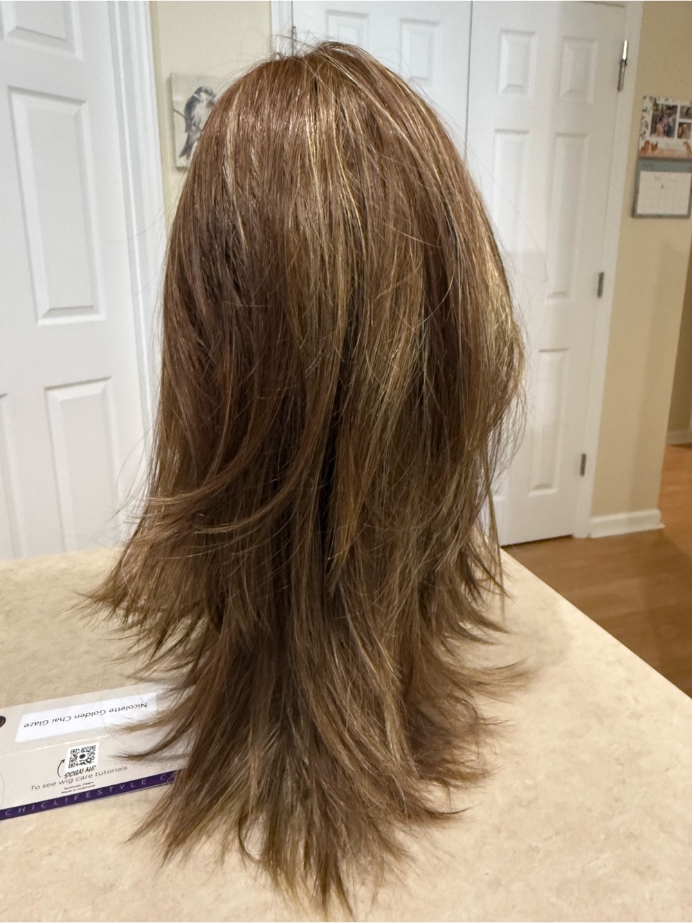 Chic Lifestyle Synthetic Heat Safe Wig Nicolette Golden Chai Glaze NWT